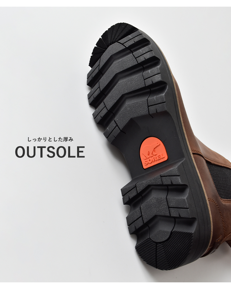 SOREL(ソレル)レヴェルロードウォータープルーフチェルシーブーツ“REVELRDCHELSEAWP”nl5280