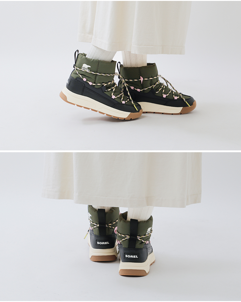 SOREL(ソレル)ウィットニー3スリッポンウォータープルーフショートブーツ“WHITNEYIIISLIP-ONWP”nl5283