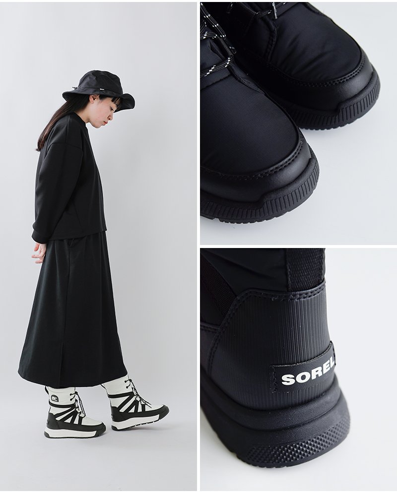 SOREL ブラック ブーツ　23cm 楽天市場】23cm（ブランドソレル）（スノーシューズ｜レディース