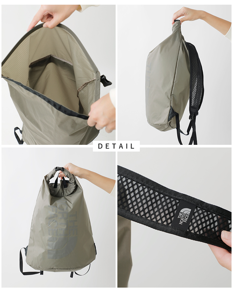 ノースフェイス　PF STUFF PACK. 軽量ロールトップ式デイパッ18L THE NORTH FACE ノースフェイス ピーエフ スタッフ パック 18L