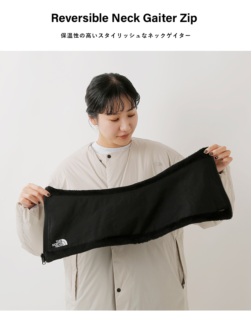 THE NORTH FACE(ノースフェイス)リバーシブルネックゲイタージップ“ReversibleNeckGaiterZip”nn72510