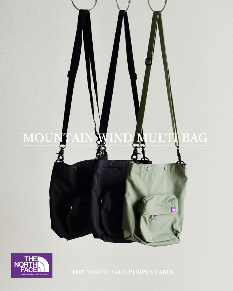 ノースフェイス パープルレーベル ショルダーバッグ ブラック NN7358N ◇[NN7358N]THE NORTH FACE PURPLE LABEL(ザ・ノース・フェイス