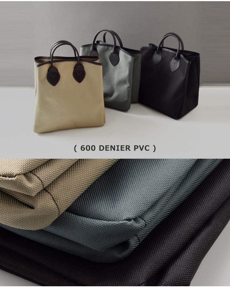 QUALITY GUNSLIPS(クオリティーガンスリップス)600デニールPVCショートハンドルトートバッグMサイズnqg1052p