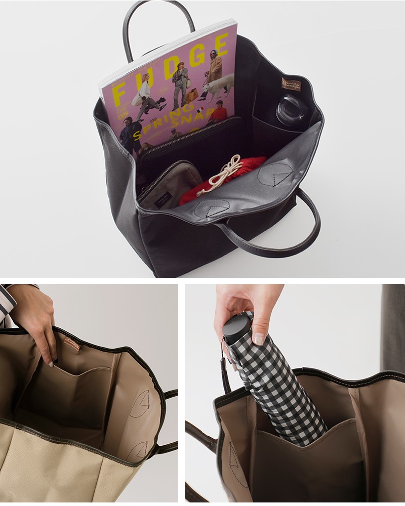 QUALITY GUNSLIPS(クオリティーガンスリップス)600デニールPVCショートハンドルトートバッグMサイズnqg1052p