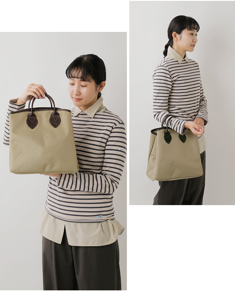 QUALITY GUNSLIPS(クオリティーガンスリップス)600デニールPVCショートハンドルトートバッグMサイズnqg1052p