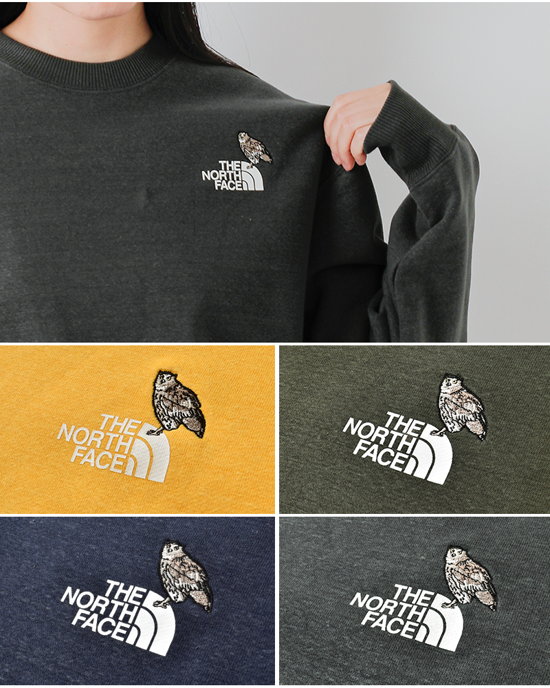 THE NORTH FACE(ノースフェイス)コットンカポックズーピッカープルオーバー“ZooPickerCrew”nt12536