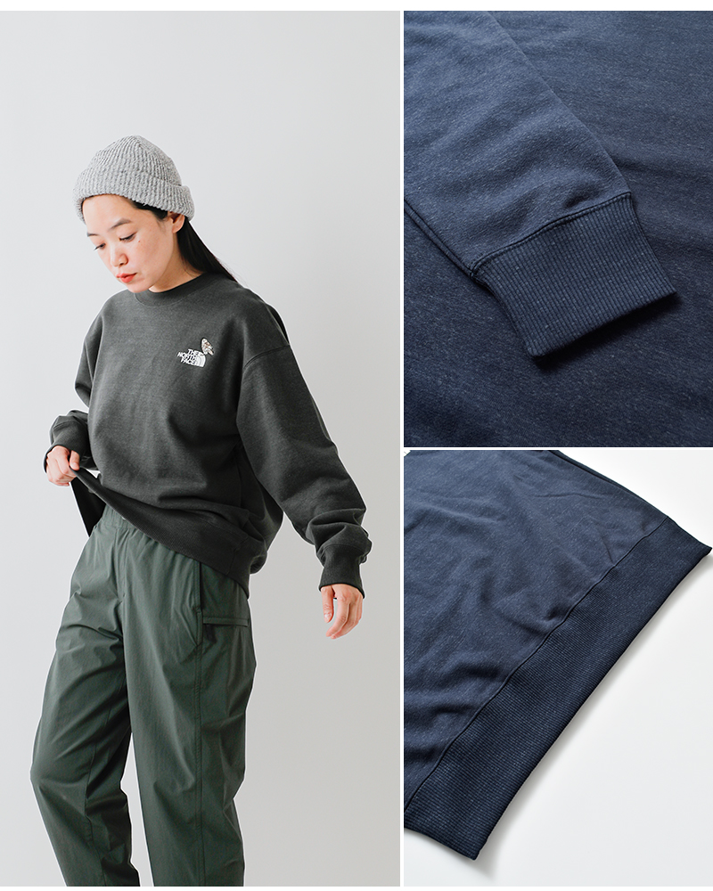 THE NORTH FACE(ノースフェイス)コットンカポックズーピッカープルオーバー“ZooPickerCrew”nt12536