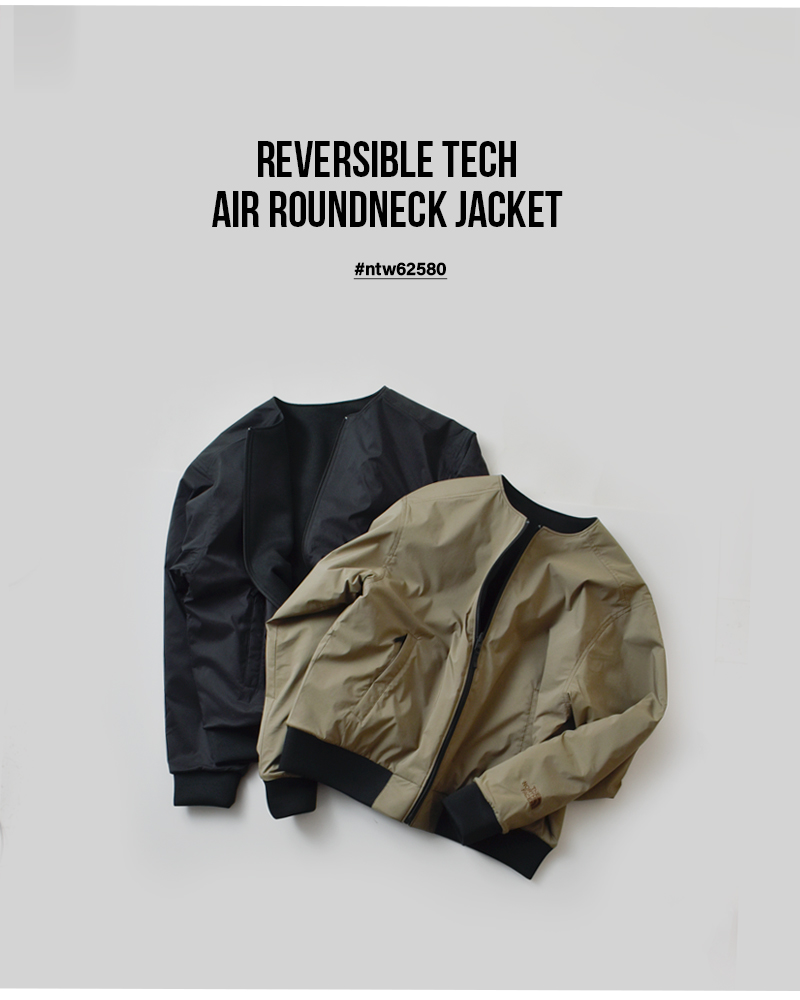 THE NORTH FACEリバーシブル テックエアー ラウンドネック ジャケット “Reversible Tech Air Roundneck Jacket” ntw62580
