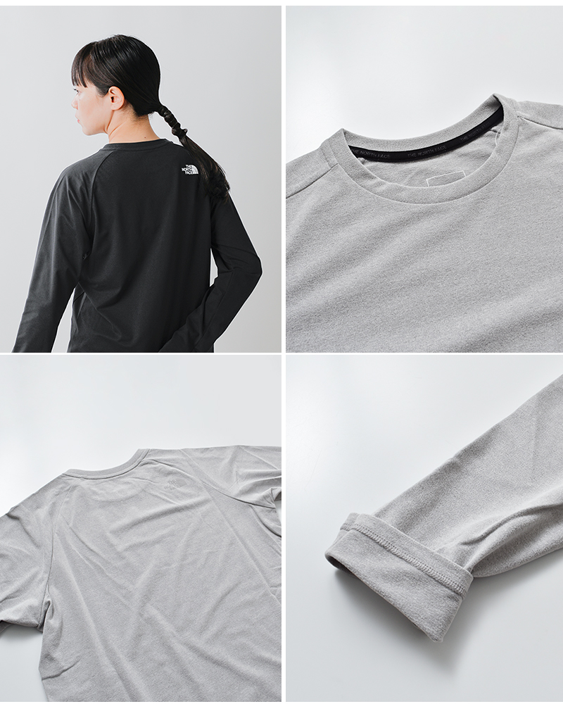 THE NORTH FACE(ノースフェイス)フラッシュドライアクション長袖Tシャツ“L/SFDAxionCrew”ntw82581