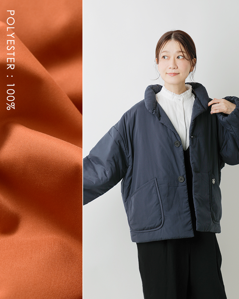 ORCIVAL(オーチバル・オーシバル)インサレーションスタンドカラーブルゾンor-a0580btt-25aw