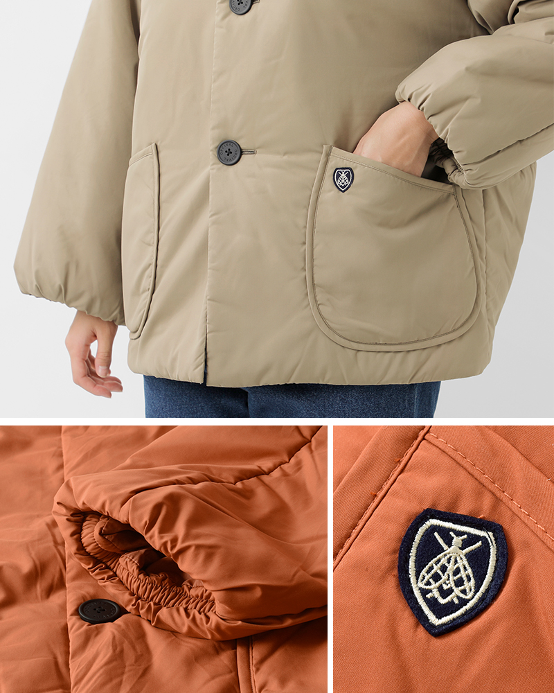 ORCIVAL(オーチバル・オーシバル)インサレーションスタンドカラーブルゾンor-a0580btt-25aw