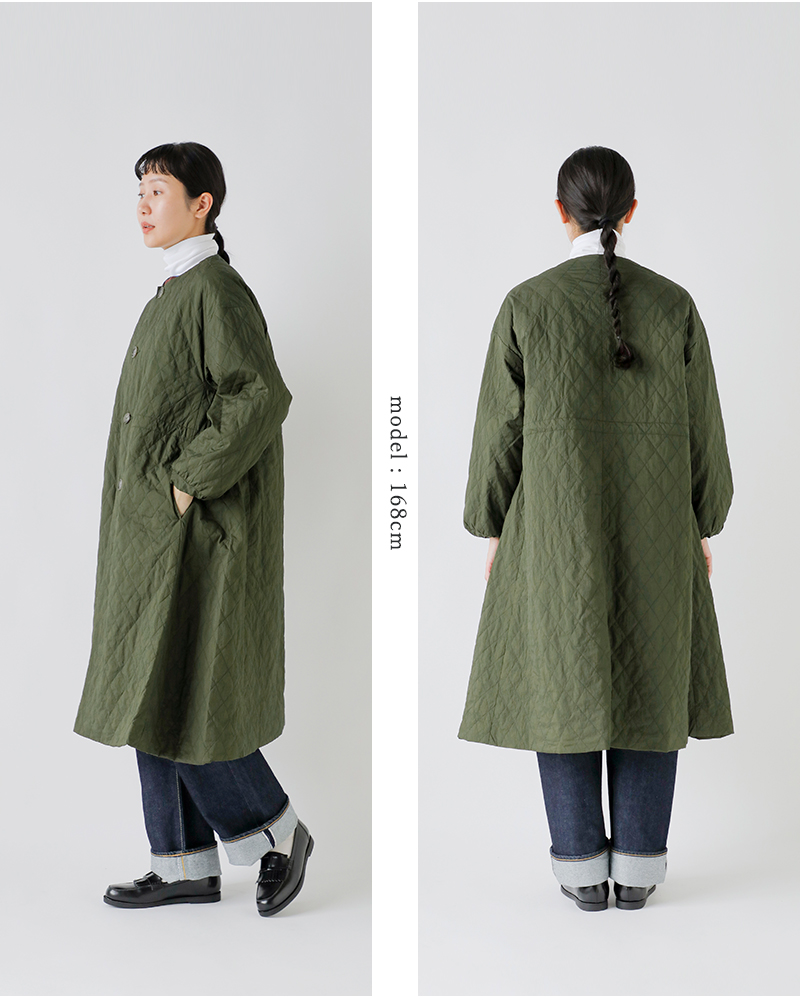 ORCIVAL(オーチバル・オーシバル)インスレーションキルトロングコートor-a0730ssa