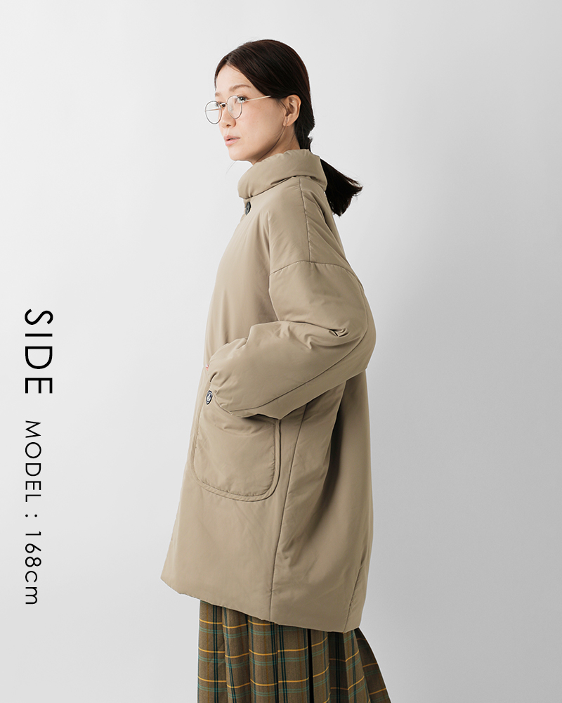 ORCIVAL(オーチバル・オーシバル)インサレーションスタンドカラーロングブルゾンor-a0734btt