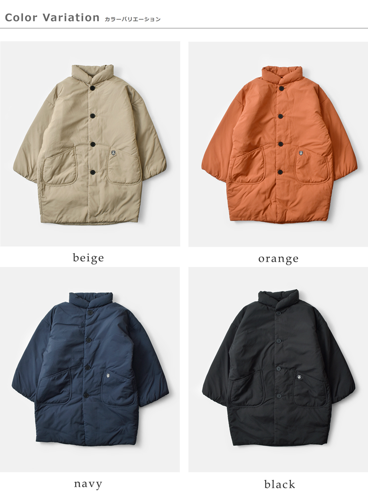 ORCIVAL(オーチバル・オーシバル)インサレーションスタンドカラーロングブルゾンor-a0734btt