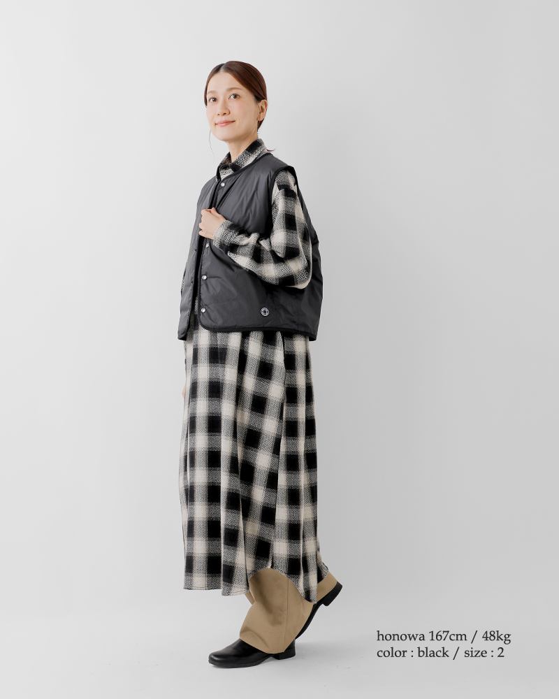 ORCIVAL(オーチバル・オーシバル)ライトダウンラウンドネックベストor-a0736dpr