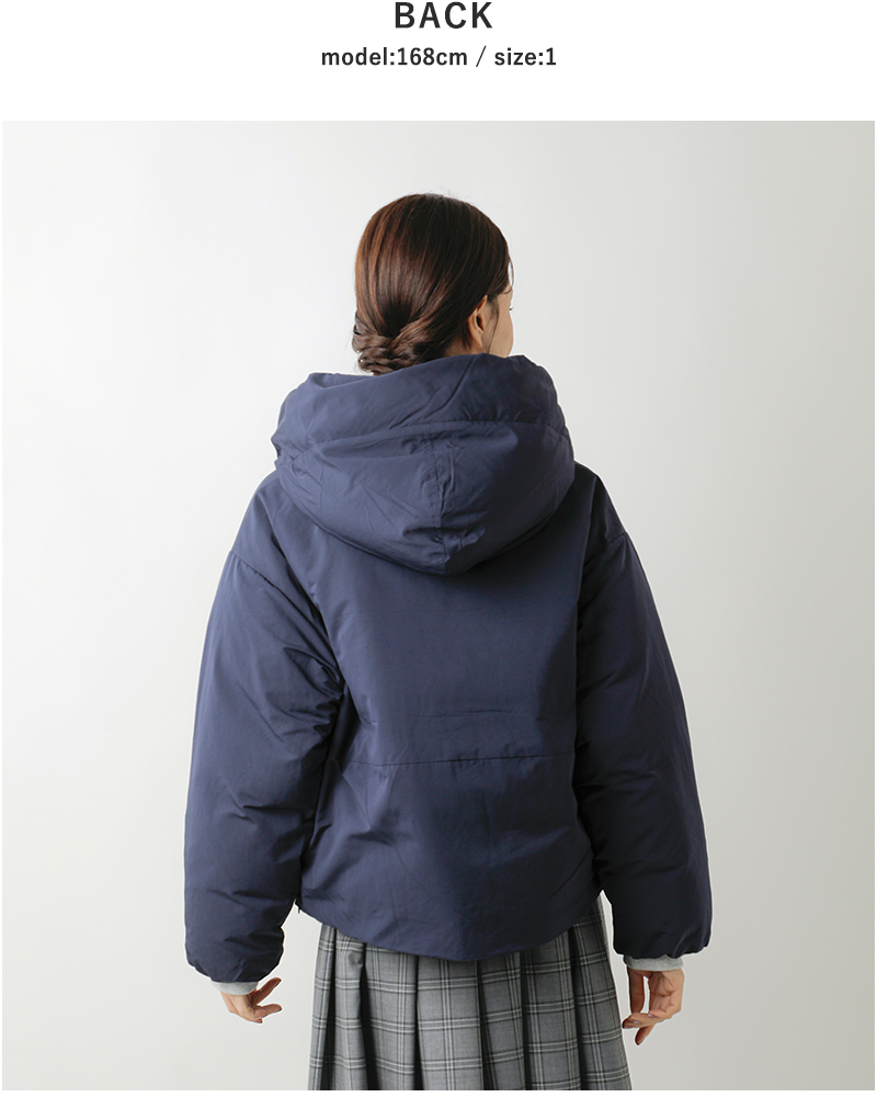 ORCIVAL(オーチバル・オーシバル)タフタフーデッドダウンジャケットor-a0739ple