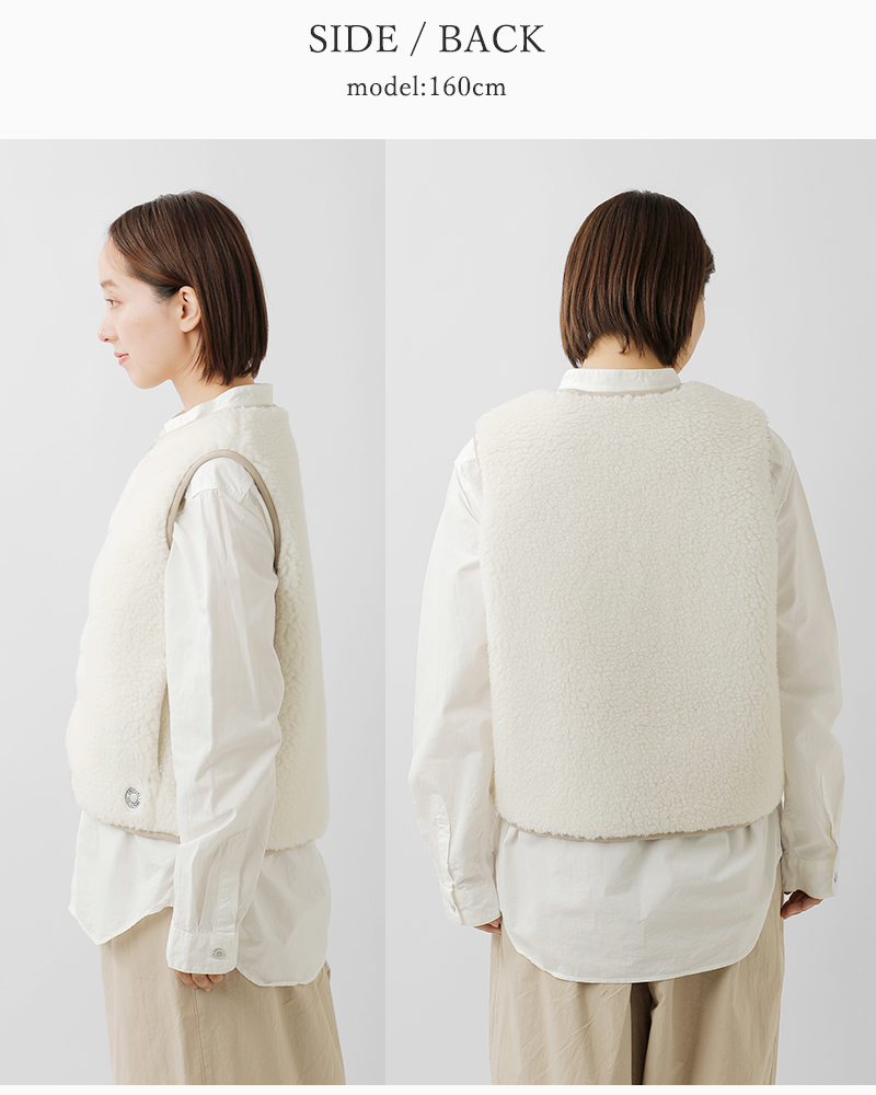 ORCIVAL(オーチバル・オーシバル)ボアフリースラウンドネックベストor-a0742bff