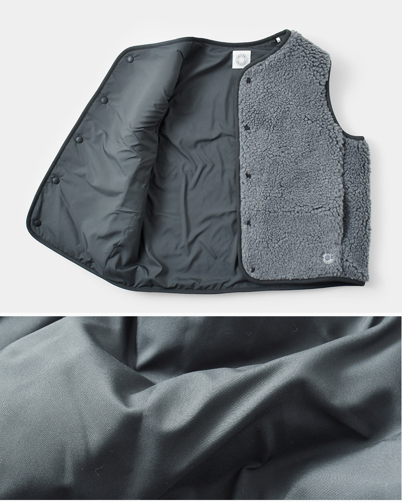 ORCIVAL(オーチバル・オーシバル)ボアフリースラウンドネックベストor-a0742bff