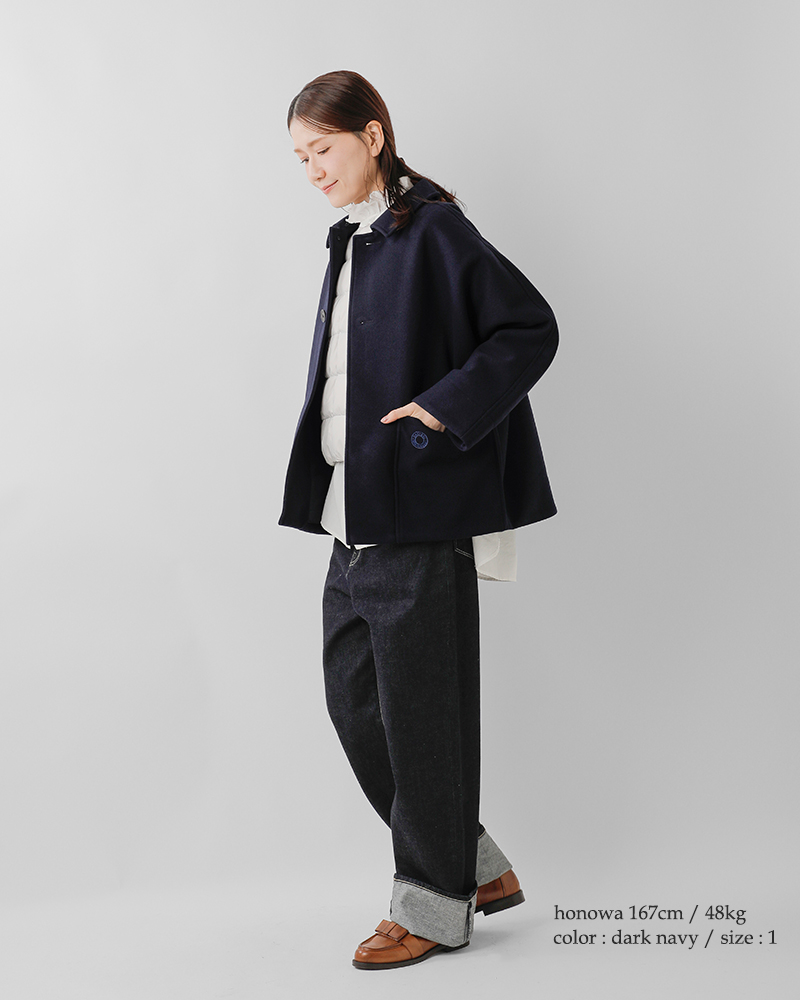 ORCIVAL(オーチバル・オーシバル)ブリティッシュツイードメルトンドルマンスリーブジャケットor-a0745bbt