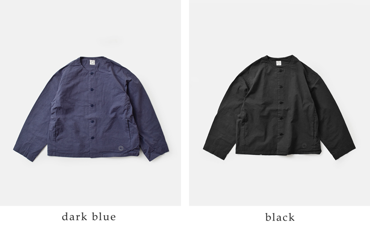 ORCIVAL(オーチバル・オーシバル)ツイルダンプカラーレスシャツor-b0421oom