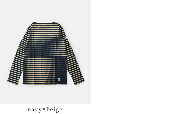 ORCIVAL(オーチバル・オーシバル)コットン天竺ボートネックロングスリーブプルオーバーor-c0137bfj