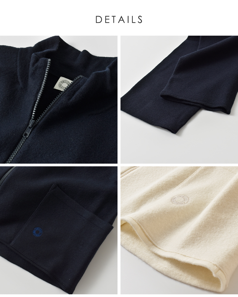 【新品未使用】ORCIVAL ウールカーディガン ジャケット ダークネイビー 新品未使用】ORCIVAL ウールカーディガン ジャケット ダーク