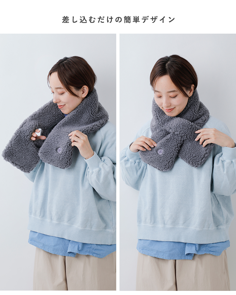 ORCIVAL(オーチバル・オーシバル)ボアフリースマフラーor-h0262bff