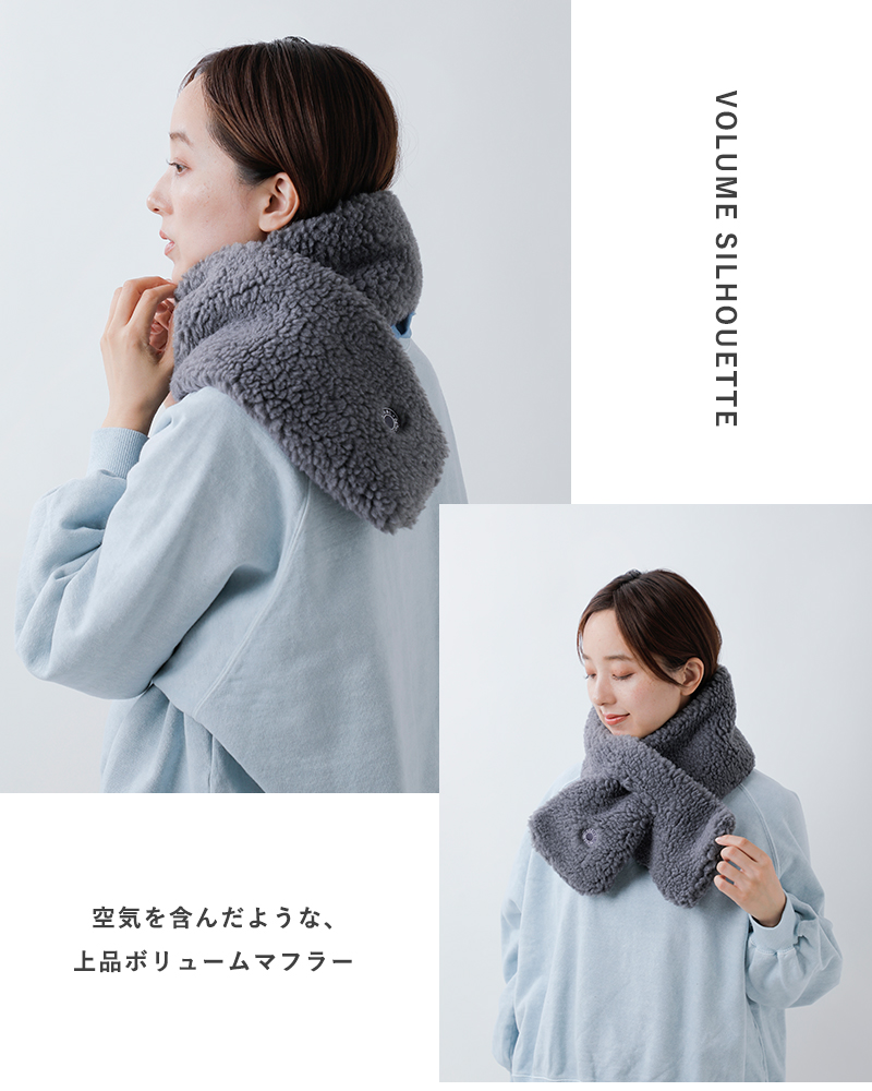 ORCIVAL(オーチバル・オーシバル)ボアフリースマフラーor-h0262bff