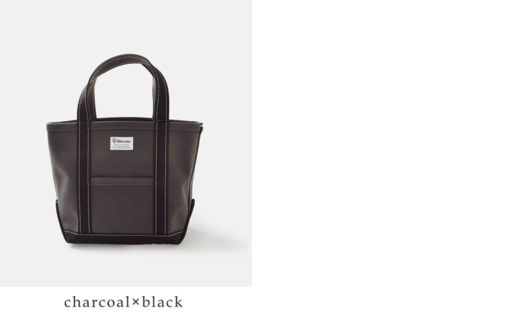 ORCIVAL(オーチバル・オーシバル)ヘビーキャンバス配色トートバッグスモールor-h0285kwc-bi-25aw