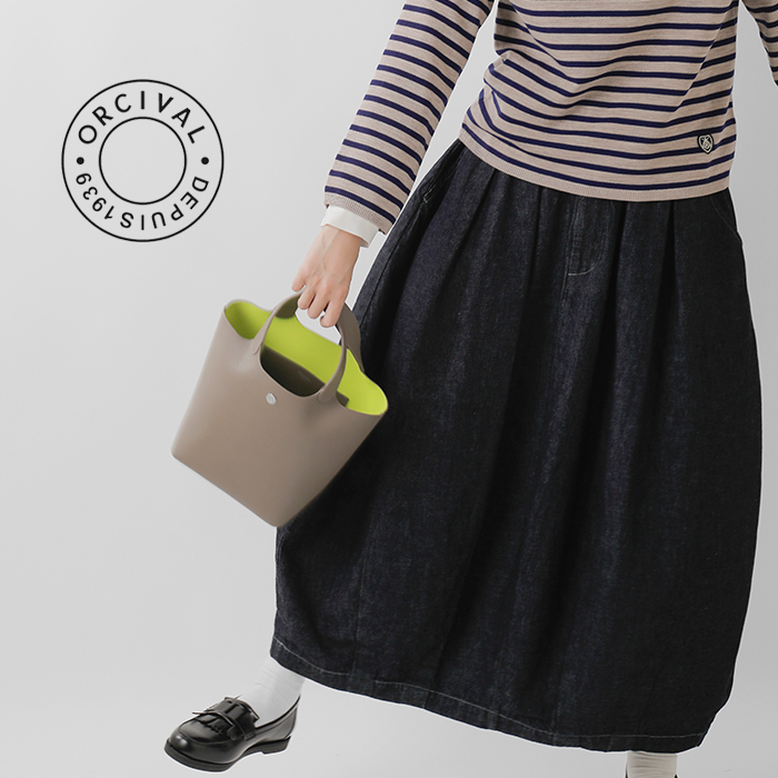 ORCIVAL(オーチバル・オーシバル)ダブルフェイスレザーハンドバッグor-h0370dft