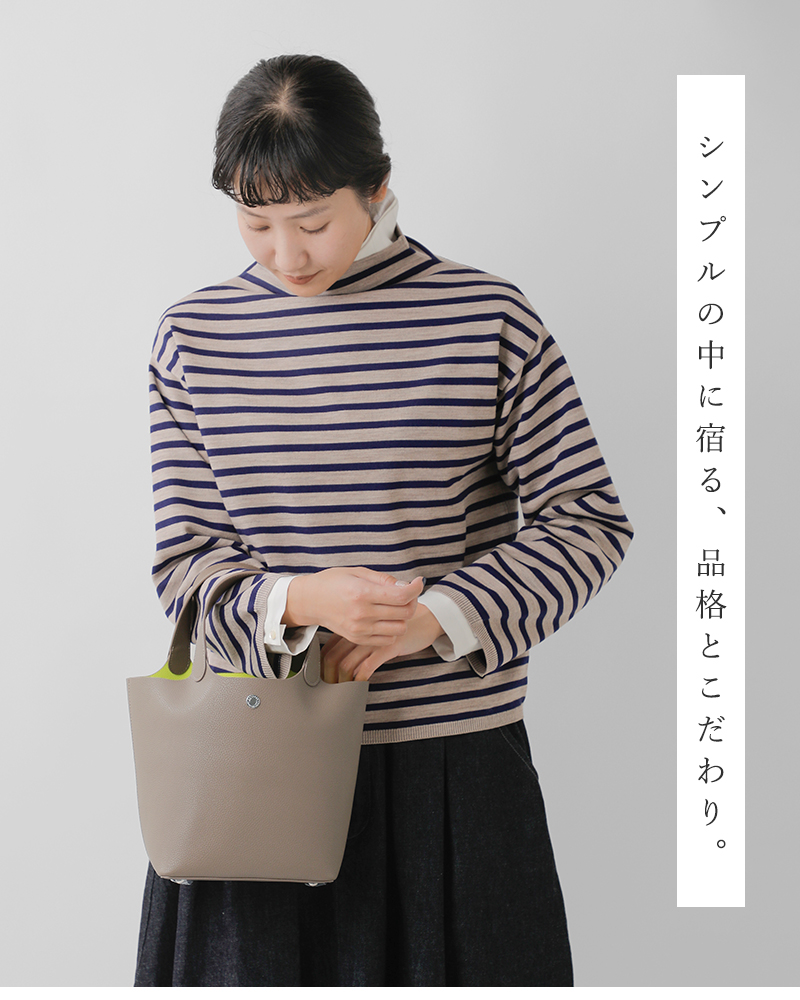 ORCIVAL(オーチバル・オーシバル)ダブルフェイスレザーハンドバッグor-h0370dft