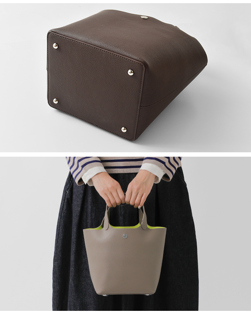 ORCIVAL(オーチバル・オーシバル)ダブルフェイスレザーハンドバッグor-h0370dft