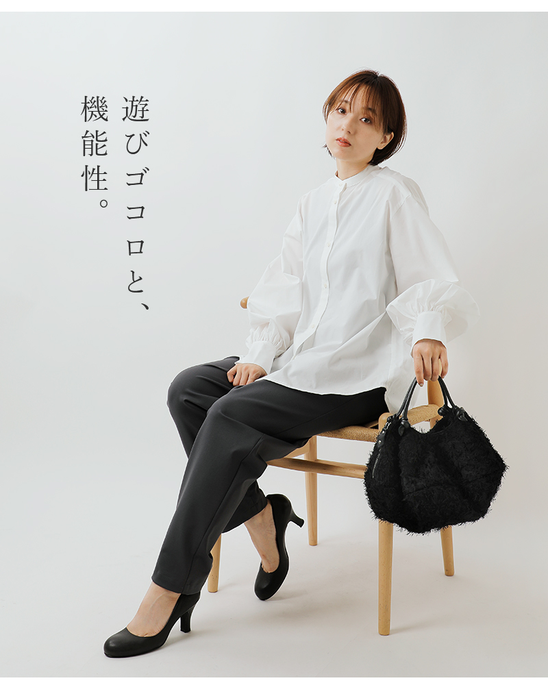 POMTATA(ポンタタ)レオパジャガードシャギーエンバントートバッグS“OTISenvantoteS”otis-e-tote-s
