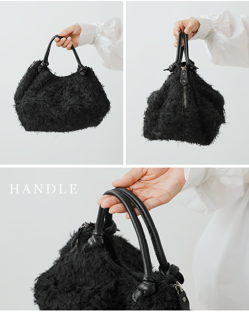 POMTATA(ポンタタ)レオパジャガードシャギーエンバントートバッグS“OTISenvantoteS”otis-e-tote-s