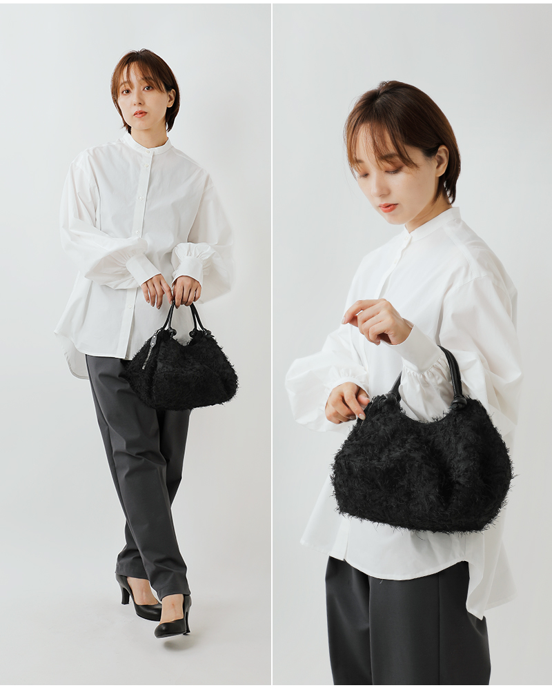 POMTATA(ポンタタ)レオパジャガードシャギーエンバントートバッグS“OTISenvantoteS”otis-e-tote-s