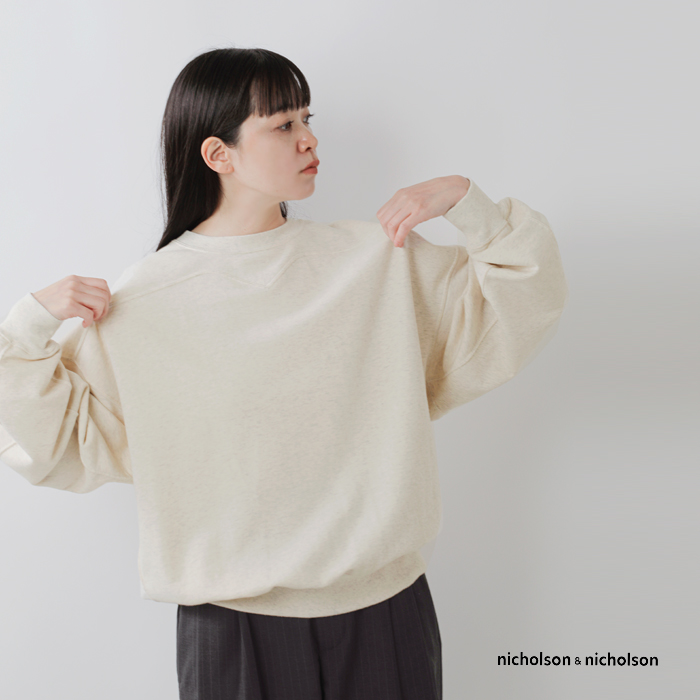 Nicolas Jenson コットン クルーネック Tシャツ nicholson&nicholson ニコルソンアンドニコルソン コットン