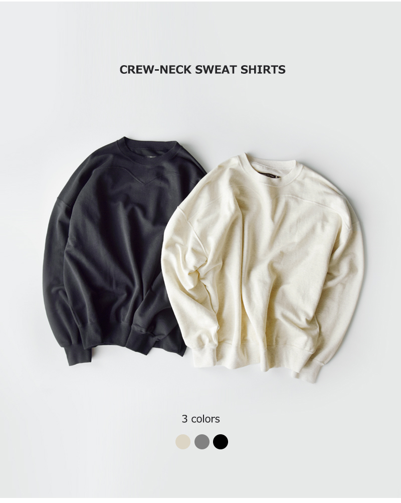 nicholson&nicholson(ニコルソンアンドニコルソン)コットンクルーネックスウェットシャツotto