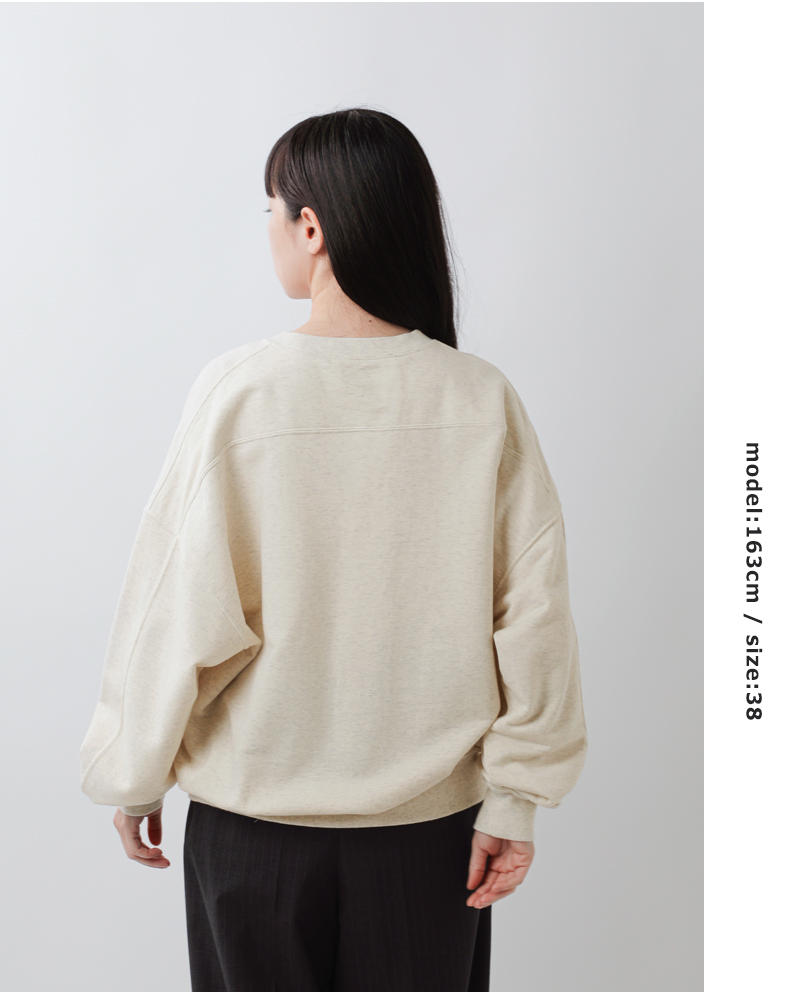 nicholson&nicholson(ニコルソンアンドニコルソン)コットンクルーネックスウェットシャツotto