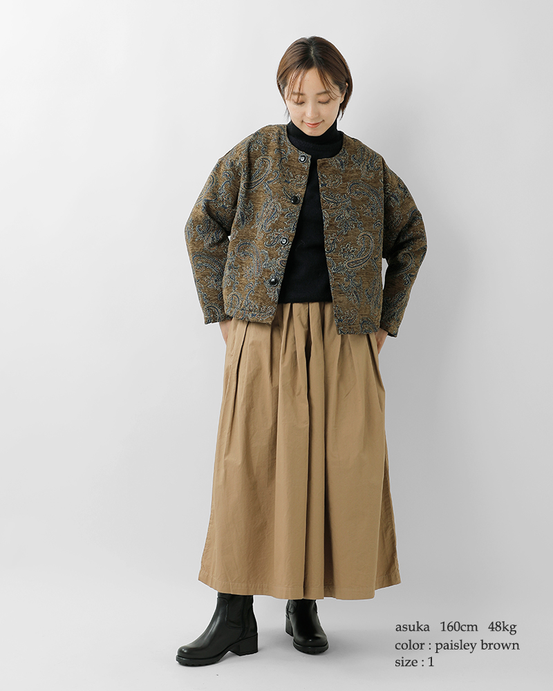 NOUVELLES DU PARADIS(ヌーベル ドゥ パラディ)ゴブランシェニールジャケットpb25327