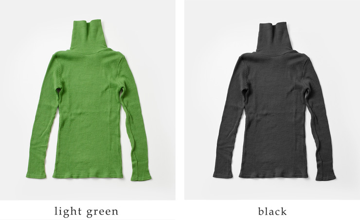 NOUVELLES DU PARADIS(ヌーベル ドゥ パラディ)コットンガラガラテレコタートルネックプルオーバーpc12309aa