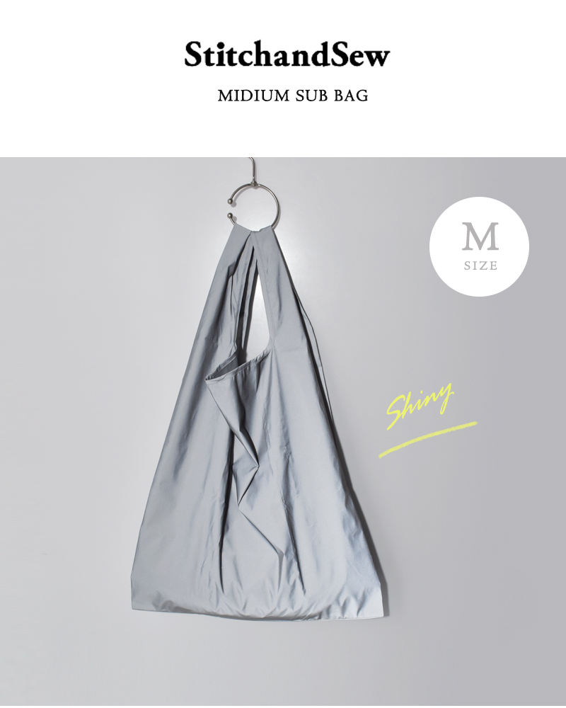 StitchandSew(スティッチアンドソー)光るミディアムサブバックpf50m