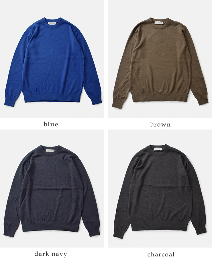 NOUVELLES DU PARADIS(ヌーベル ドゥ パラディ)ムーコットンクルーネックプルオーバーpk23302