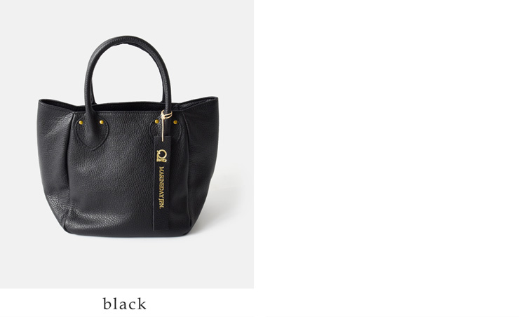 MARINE DAY(マリンデイ)シュリンクカウレザートートバッグ“PLUM”plum