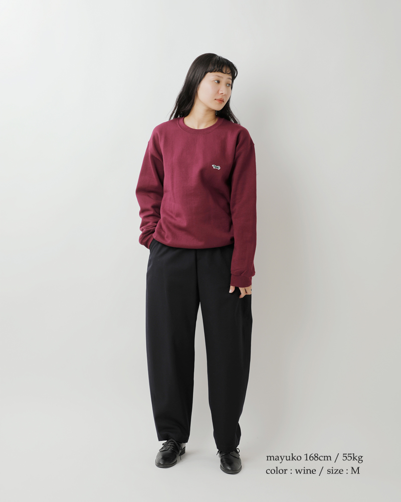 PENNEYS(ペニーズ)THEFOXフリースベーシッククルーネックスウェットシャツpn23s021