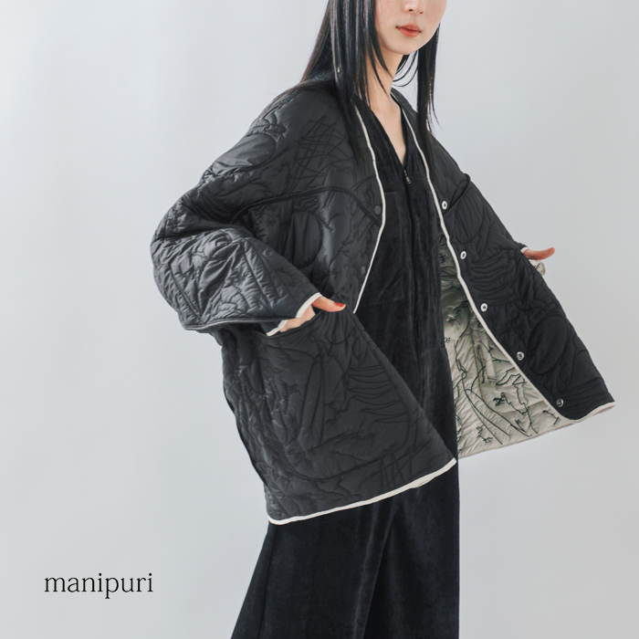 manipuri(マニプリ)キルティングジャケットquilting-jacket