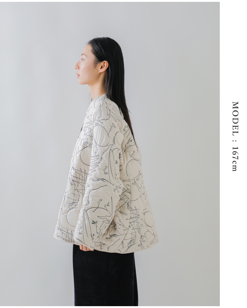 manipuri(マニプリ)キルティングジャケットquilting-jacket