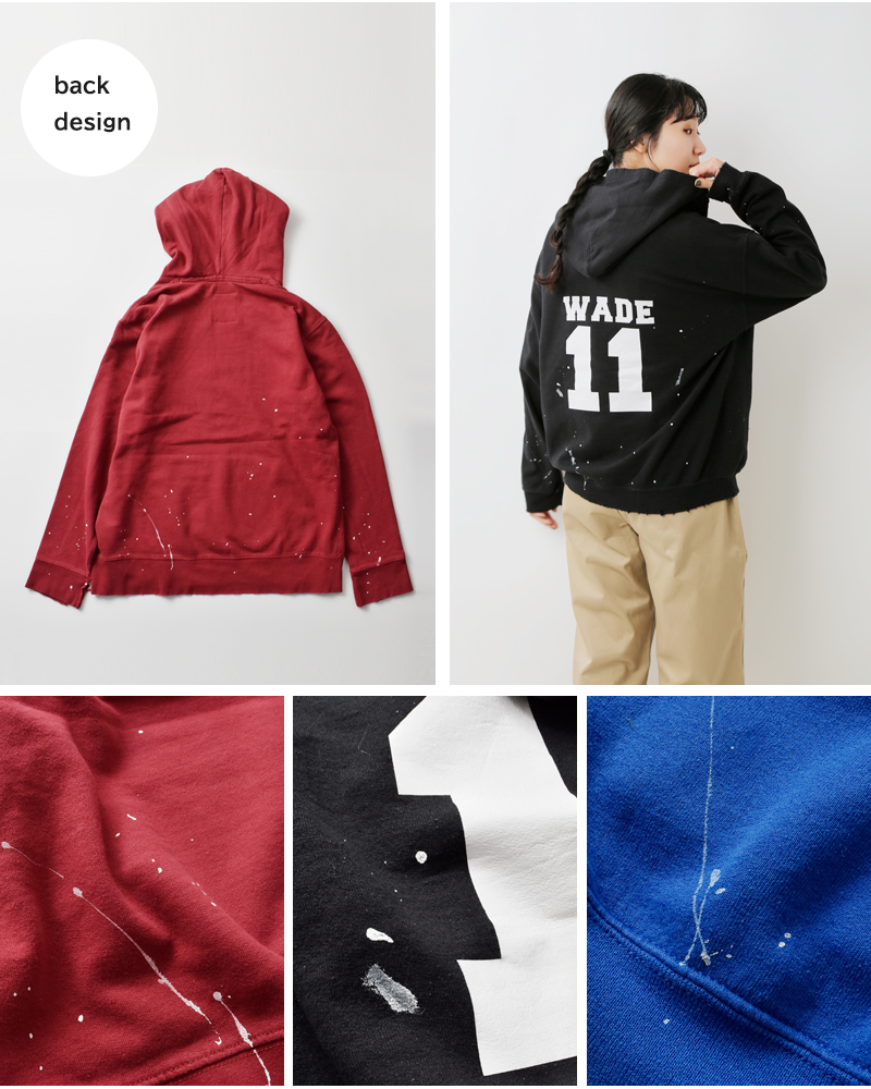 Johnbull(ジョンブル)ヴィンテージクラッシュパーカーre251c04