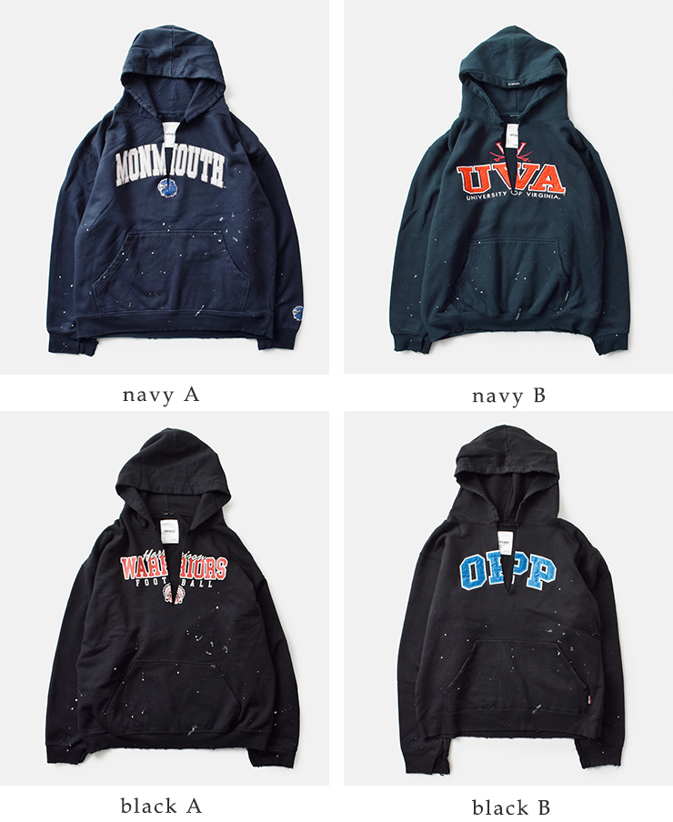 Johnbull(ジョンブル)ヴィンテージクラッシュパーカーre251c04