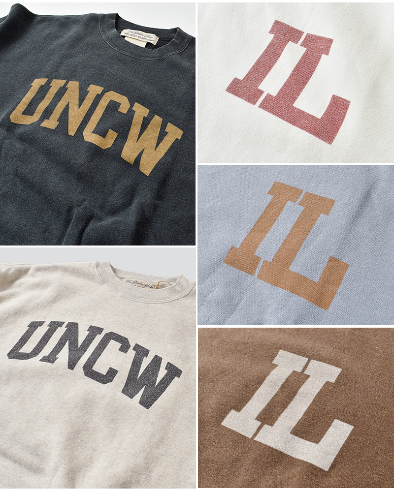 REMI RELIEF(レミレリーフ)コットンSP加工起毛裏毛クルーネック長袖Tシャツrn29373141-42