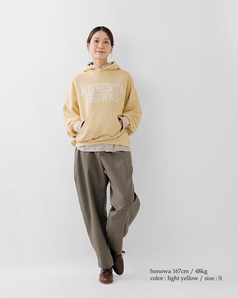 REMI RELIEF(レミレリーフ)コットンSP加工3飛び裏毛スウェットパーカーrn29373153-54